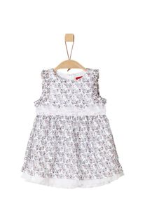 s.Oliver Junior, Mädchen Kleid, Dunkelblau / Hellpink / Weiß