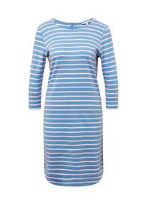 Tom Tailor Denim, Damen Kleid, Himmelblau / Rot / Weiß