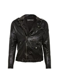 Freaky Nation, Herren Jacke 'Heavens Door', Schwarz