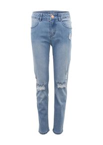 Esprit, Mädchen Jeans mit Used-Effekten, Blue Denim