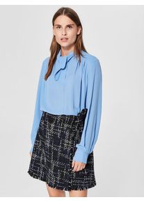 Selected Femme, Damen Hemd, Hellblau
