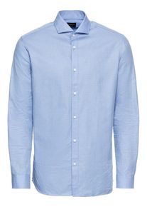 Selected Homme, Herren Hemd 'SLHREGSEL-JAY SHIRT LS DOBBY B NOOS', Hellblau