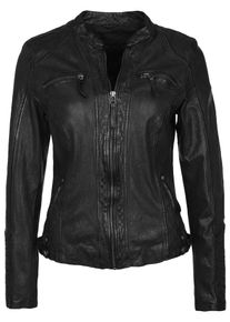 Freaky Nation, Damen Lederjacke 'PEGGY', Schwarz