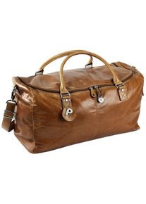 Picard, Damen Weekend Reisetasche Leder 54 cm, Cognac
