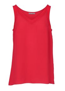 Heine, Damen Blusentop, Rot