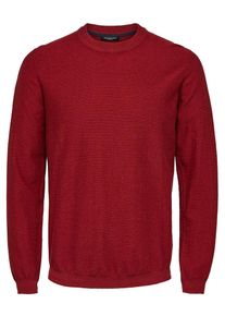 Selected Homme, Herren Strickpullover, Rot
