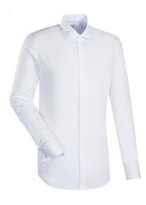 Jacques Britt, Herren City-Hemd ' Slim Fit ', Wei&szlig;