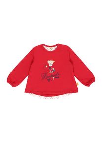 Steiff Collection, M&auml;dchen Sweatshirt, Blau / Rot