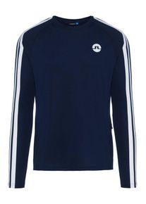 J. Lindeberg J.Lindeberg, Herren T-Shirt 'Camron', Navy / Weiß