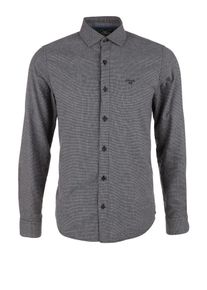 s.Oliver RED LABEL, Herren Hemd, Schwarz