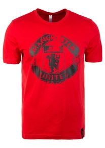 adidas Performance, Herren T-Shirt 'Manchester United DNA Graphic', Rot