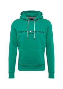 Tommy Hilfiger, Herren Sweatshirt, Jade / Schwarz