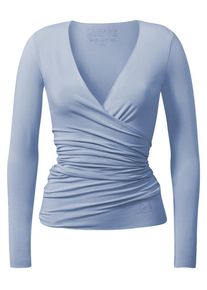 Curare Yogawear, Damen Jacket, Hellblau