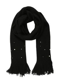 Pieces, Damen Strickschal mit Perlenbesatz 'PCFATULA', Schwarz