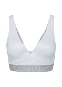 Calvin Klein Underwear, Damen Push-Up BH 'PLUNGE', Grau / Weiß