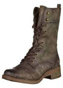 Mustang, Damen Stiefelette, Dunkelgrau