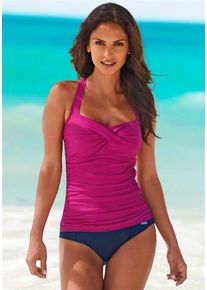 Lascana, Damen Badeanzug, Neonpink