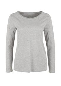 s.Oliver RED LABEL, Damen Langarmshirt, Grau