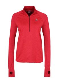 Odlo, Damen Sportpullover 'Midlayer 1/2 zip IRBIS WARM', Rot