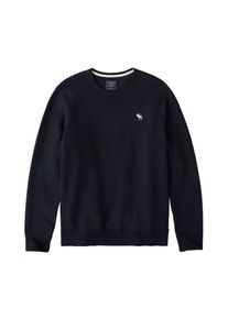 Abercrombie & Fitch Abercrombie & Fitch, Herren Sweatshirt 'ICON CREW', Navy