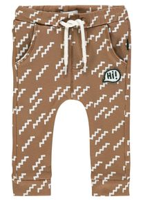 Noppies, Mädchen Hose 'Porter', Braun / Weiß