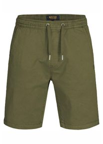 INDICODE JEANS, Herren Shorts 'Kelowna', Khaki