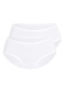 Sassa Mode Sassa, Damen Pant 'SHINY MICRO', Wei&szlig;