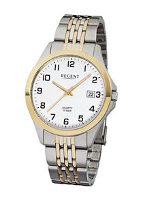 Regent Uhren REGENT, Herren Uhr '11160223', Gold / Silber