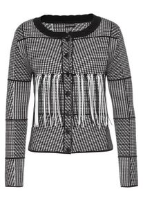 Bruno Banani, Damen Strickjacke, Schwarz