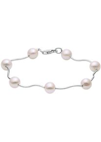 Christ, Damen Armband, Silber / Perlweiß