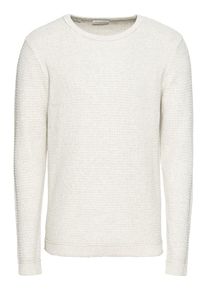 Selected Homme, Herren Pullover 'SLHVICTOR CREW NECK W NOOS', Offwhite
