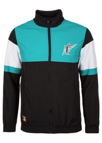 New Era, Herren MLB Florida Marlins Track Jacke , Türkis / Schwarz