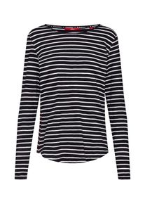 s.Oliver RED LABEL, Damen Shirt, Schwarz / Weiß