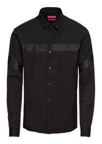 Hugo, Herren Hemd 'Enian 10107897 01', Schwarz