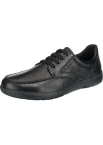Geox, Herren Leitan Freizeit Schuhe, Schwarz
