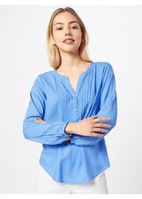 soyaconcept, Damen Bluse, Blau / Weiß