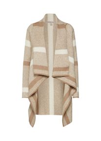 Anna Field, Damen Strickjacke 'folky cardigan', Beige / Wei&szlig;