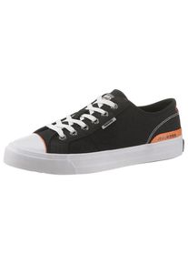 Superdry, Herren Sneaker 'Trophy Classic Low', Schwarz / Wei&szlig;