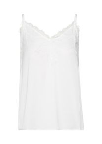Véro Moda VERO MODA, Damen Top 'VICTORIA SINGLET SB5', Weiß