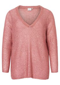 JUNAROSE, Damen Pullover, Altrosa