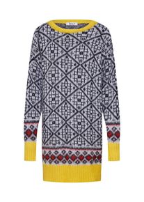 Liebesglück Liebesglück, Damen Kleid 'LG008130', Dunkelblau / Mischfarben