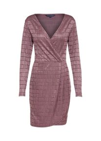 French Connection, Damen Kleid 'Linear', Aubergine