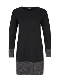 s.Oliver BLACK LABEL, Damen Pullover, Graumeliert / Schwarz