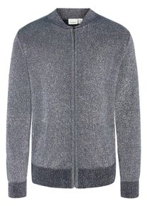 name it, M&auml;dchen Glitzer Strick-Cardigan, Blue Denim