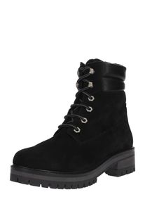 ABOUT YOU, Damen Schnürstiefelette 'Mailin', Schwarz