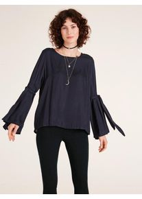 Heine, Damen Bluse, Navy
