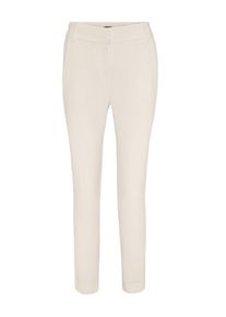 Apart, Damen Hose im Smoking Stil, Perlwei&szlig;