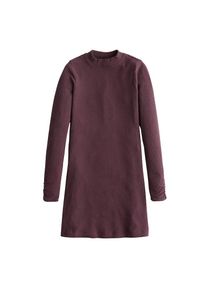 Hollister, Damen Kleid 'HIGH NECK COZY DRESS', Weinrot