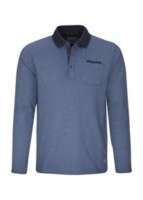 Camel Active, Herren Polo-Shirt ' Camel Active ', Blau / Schwarz