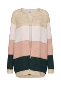 Only, Damen Cardigan 'MALONE', Petrol / Rosa / Puder
